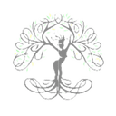 Logo Bea masáže so stromom a ženskou siluetou